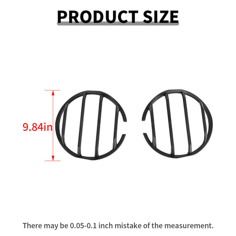 For 2021+ Ford Bronco Front Headlight Trim Cover Guard Protect