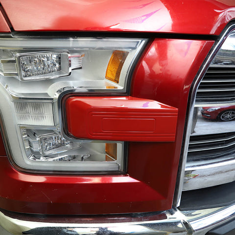 For 2015-2020 Ford F150 Front Face Bumper Headlight Grille Cover Trim