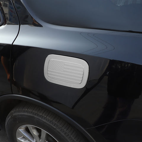 For 2011+ Dodge Durango Fuel Tank Door Cover Gas Lid Cap Trim US Flag