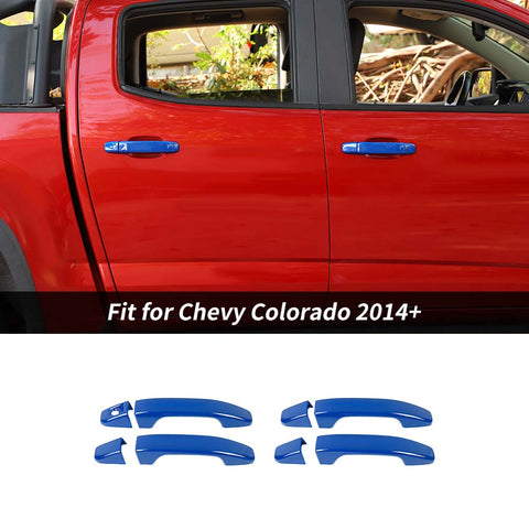 Door Handle Shell Trims Cover Bezel For Chevy Colorado 2014+ Accessories | CheroCar