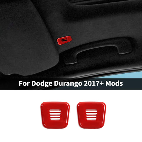 For 2017+ Dodge Durango Interior Roof Microphone Cover Trim