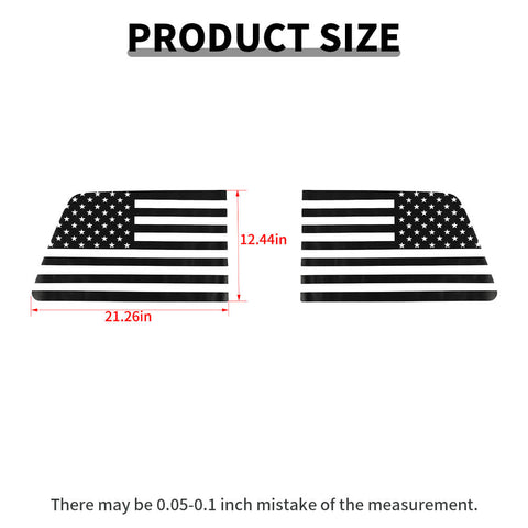 For 2023+ Chevy Colorado/GMC-CANYON Rear Window Glass Decal Sticker Trim Cover