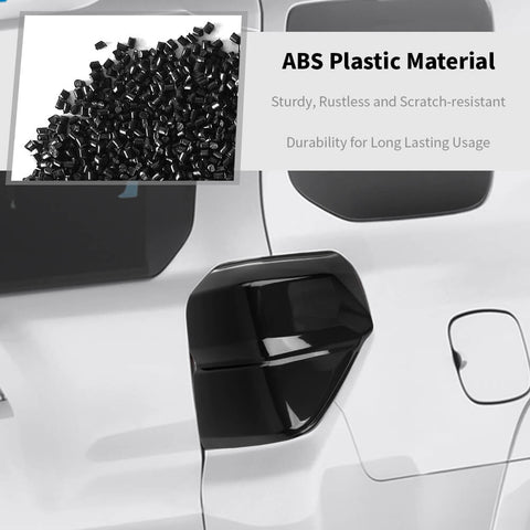 For 2010-2013 4Runner Smoked Black Tail Light Lamp Guard Cover Trim