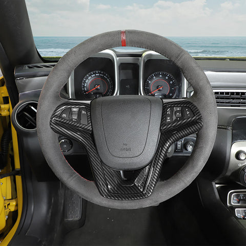 For 2012-2015 Chevy Camaro Interior Full Set Center Console Decor Cover Trim Kit