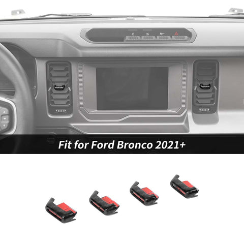 Center Dash Air Conditioner Outlet Vent Adjust Trim For 2021+ Ford Bronco｜CheroCar