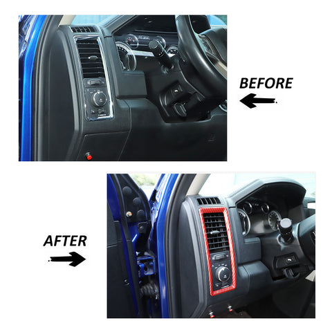 For 2010-2017 Dodge Ram Center Console Air Vent Outlet Cover Trim