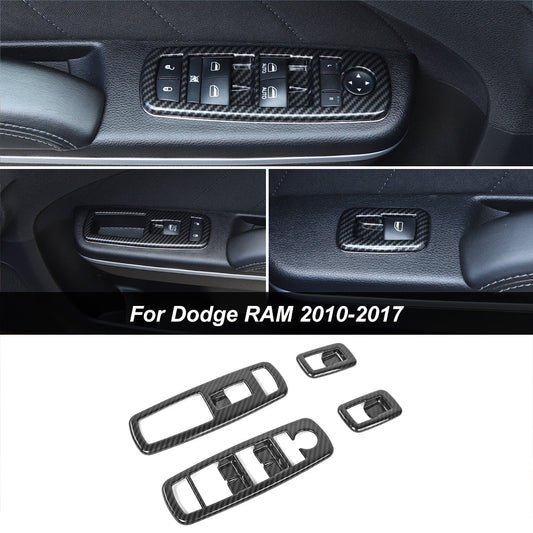 Window Lift Switch Panel Cover Trim for Dodge Charger 2011+ & Durando 2011+ & Ram 2010-2017｜CheroCar