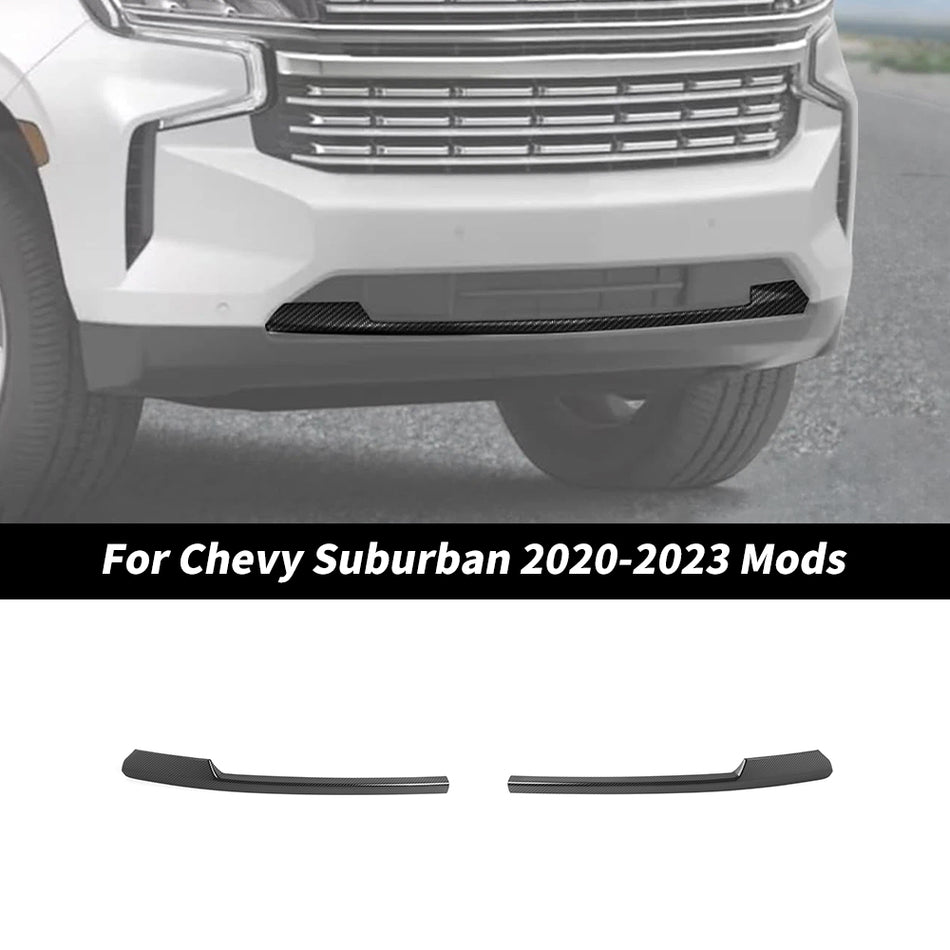 For 2021-2024 Chevy Suburban/Tahoe Front Bumper Molding Trim Cover Decor Strip