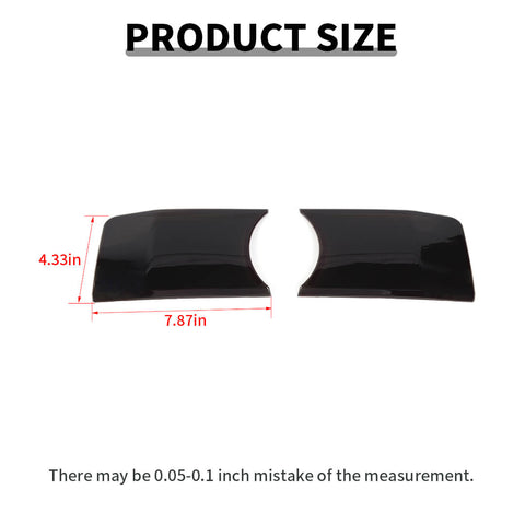 For 2010-2013 4Runner Front Bumper Side Fog Light Lamp Guard Trims Cover