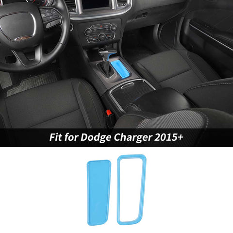 Gear Shift Storage Compartment Decor For Dodge Charger 2015+ Accessories | CheroCar