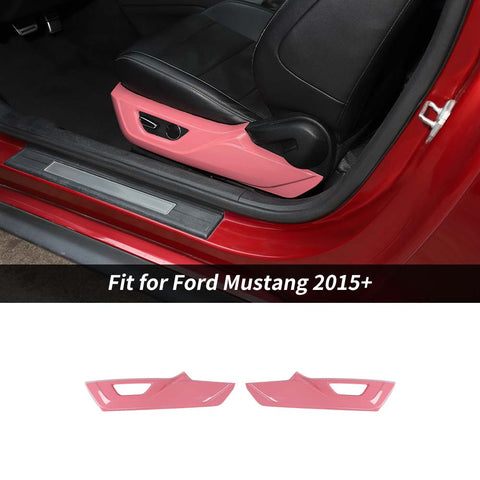 Inner Seat Side Panel Decor Trim Cover For Ford Mustang 2015+ Accessories | CheroCar