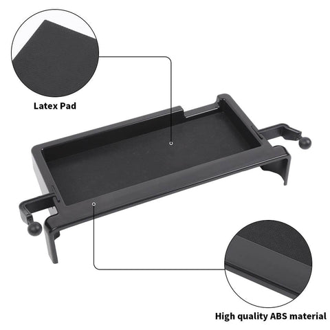 For 2024+ Ford Mustang Behind Center Console Dashboard Storage Box Phone Holder Organizer