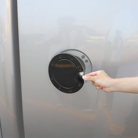 For 2007-2017 Chevy Silverado/GMC-SIERRA Chrome Gas Cap Door Fuel Tank Cover