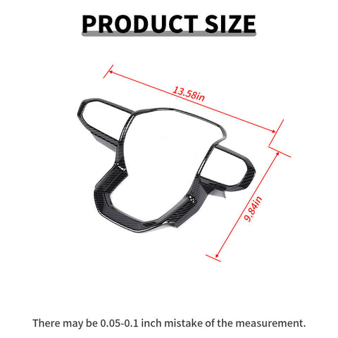 For 2023+ Chevy Colorado/GMC-CANYON/2024+ GMC-YUKON/2025+ GMC-TERRAIN Steering Wheel Trim Panel Cover