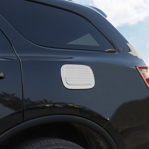 For 2011+ Dodge Durango Fuel Tank Door Cover Gas Lid Cap Trim US Flag