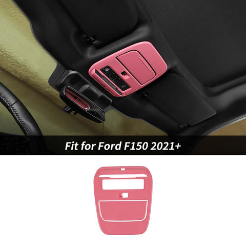 Front Roof Reading Light Lamp Panel Cover Trim For Ford F150 2021+ Accessories | CheroCar