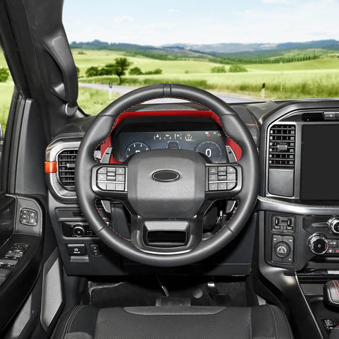 For 2024+ Ford F150 Raptor Dashboard Instrument Display Panel Trim Cover Decor