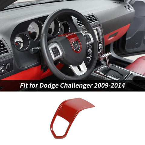 Steering Wheel Center Trim Cover Bezel For Dodge Challenger/Charger/Durango 2009-2014 Accessories | CheroCar