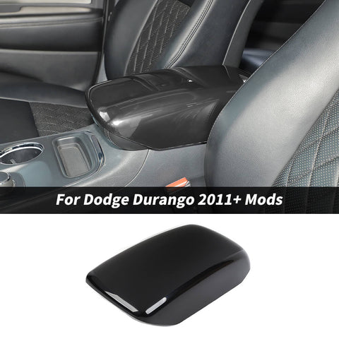 For 2011+ Dodge Durango Central Armrest Box Panel Cover Trim