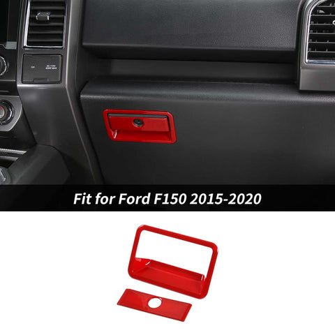 Interior Trim Full Set Available Separately Red For Ford F150 2015-2020 Accessories | CheroCar