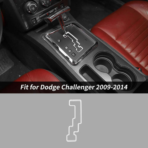 For 2009-2014 Dodge Challenger Center Gear Shift Knob Panel Trim Cover