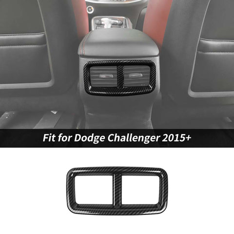 Rear Air Condition Outlet Vent Trim Cover Decor For Dodge Challenger 2015+ Accessories | CheroCar