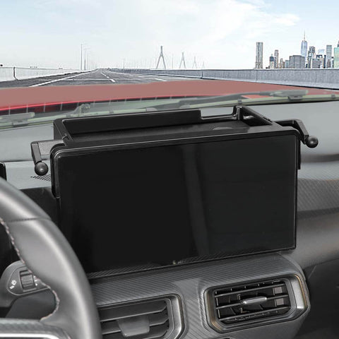 For 2024+ Ford Mustang Behind Center Console Dashboard Storage Box Phone Holder Organizer