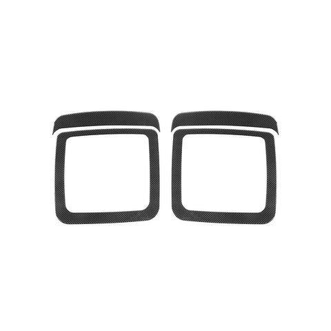 For 2015+ Dodge Challenger Seat Back Decorative Panel Trim Cover