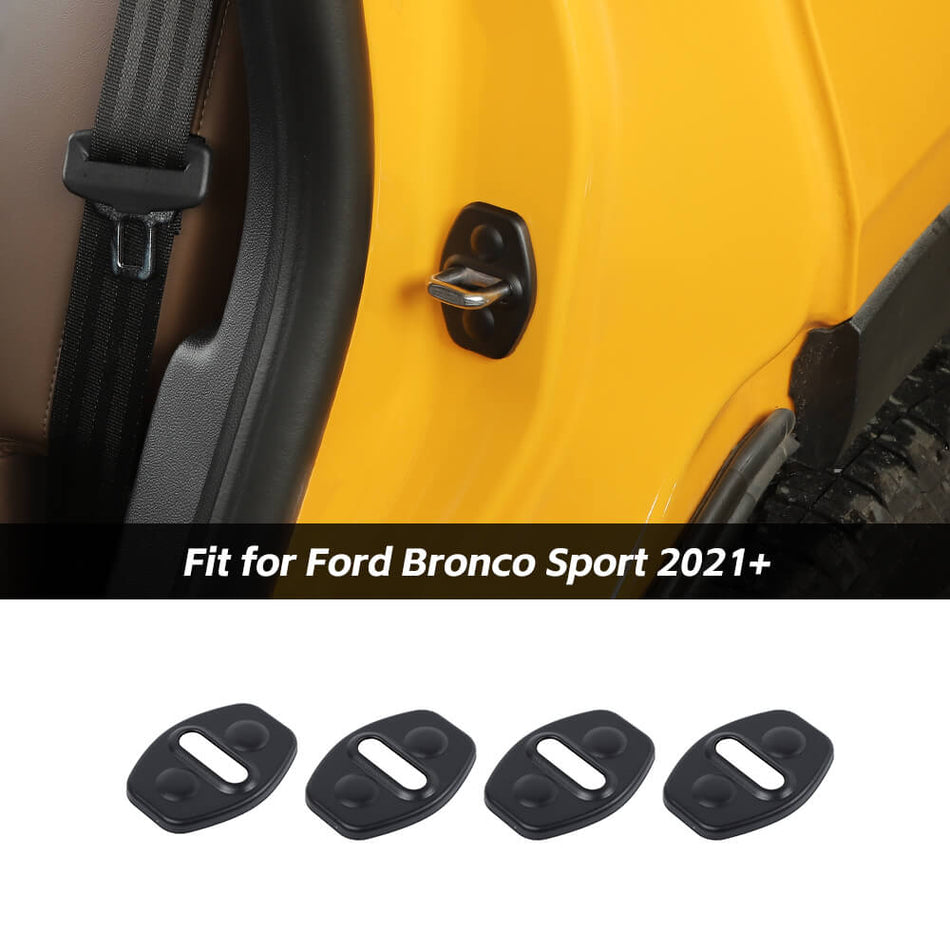 For 2021+ Ford Bronco Sport/F150/Bronco Door Lock Protector Cover Buckle Trim