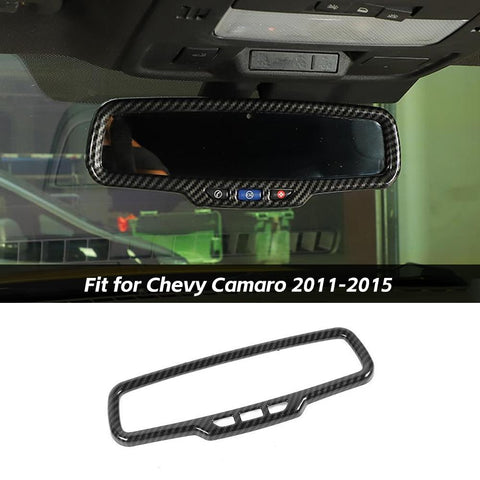 Interior Rearview Mirror Frame Cover Trim Bezels For Chevy Camaro 2011-2015 Accessories | CheroCar