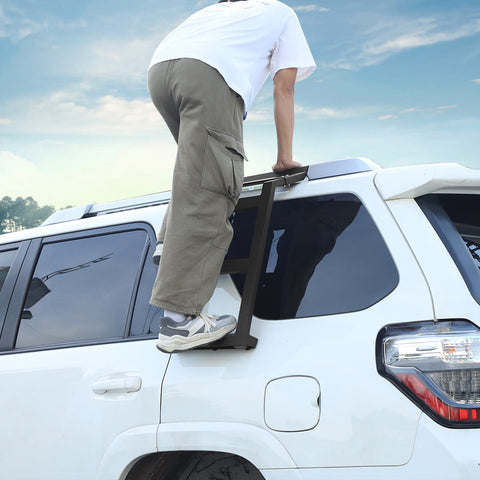 For 2010-2023 4Runner Rear Window Climbing Roof Rack Ladder Accessories