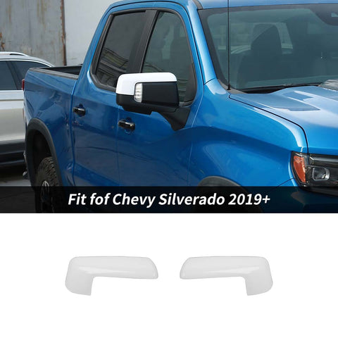 Exterior Rearview Mirror Cap Cover Trim For Chevy Silverado 1500 & GMC Sierra 1500 2019+｜CheroCar