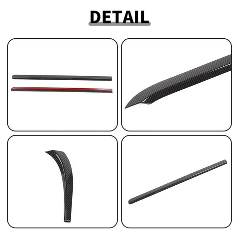 For 2007-2013 Chevy Avalanche/Suburban/Tahoe/Silverado/GMC-YUKON/SIERRA Car Body Window Sill Trim Strips Cover