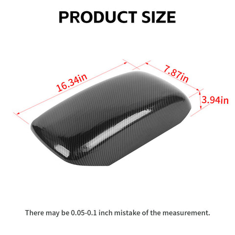 For 2011+ Dodge Durango Central Armrest Box Panel Cover Trim