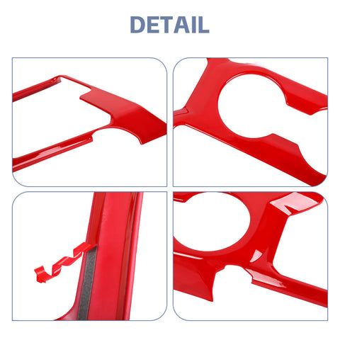 For 2021+ Ford Bronco Interior Gear Shift Panel Cover Trim B Style