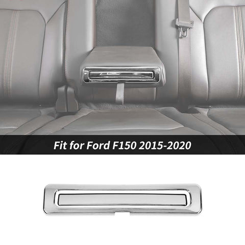 Inner Rear Armrest Cup Holder Panel Cover Trim For Ford F150 2015-2020 Accessories | CheroCar