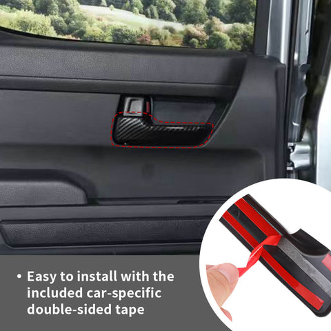 For 4Runner 2024+ Car Inner Door Handle Cover Trim Accessories