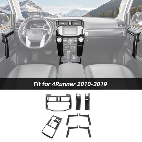 For 2010-2019 Toyota 4Runner 8 x Interior Set Dash Decor Panel Cover Trims Kit