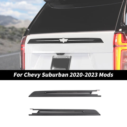 For 2021-2024 Chevy Suburban/Tahoe Rear Tailgate Decoration Strip Trim Cover