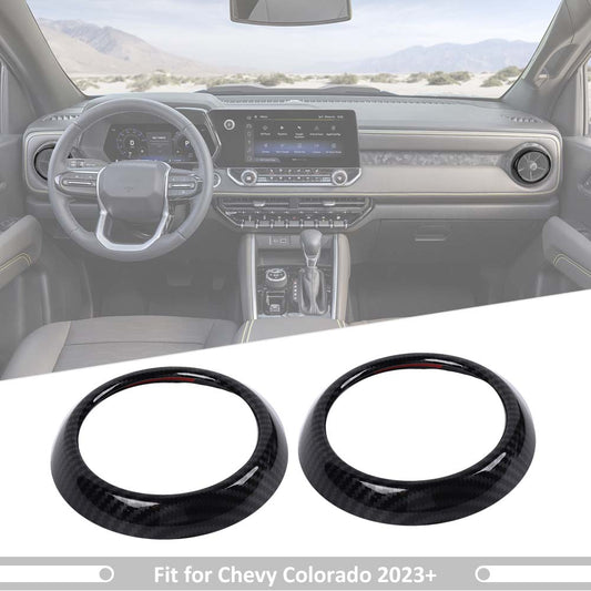 For 2023+ Chevy Colorado Center Console Side Air vents Ring Cover