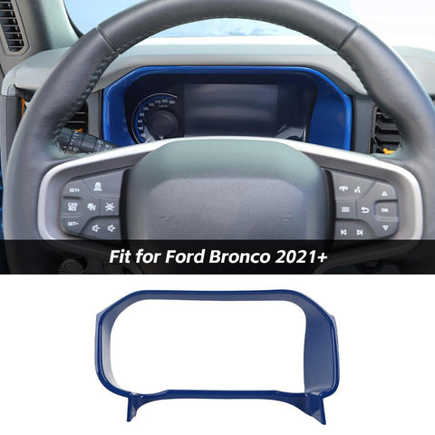 Dashboard Instrument Box Trim Cover For Ford Bronco 2021+ Accessories | CheroCar