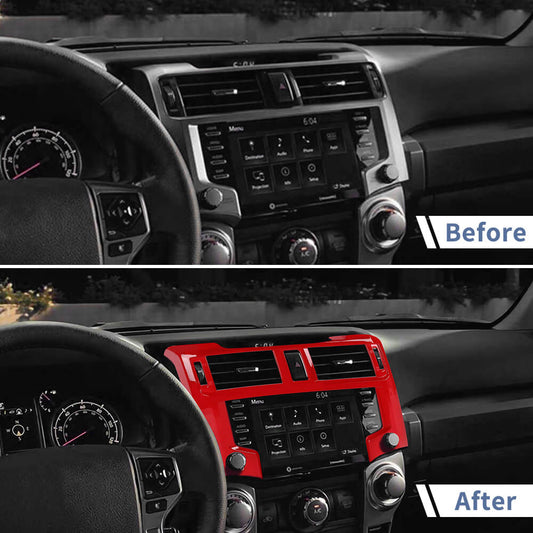 For 2020-2023 Toyota 4Runner Interior Central Control GPS Navigation Panel Trim Cove