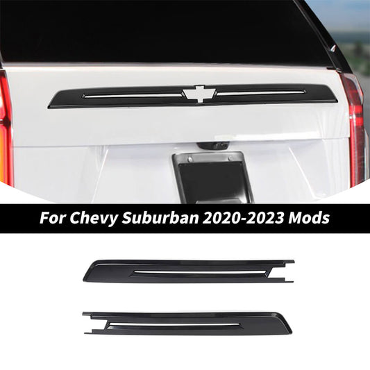 For 2021-2024 Chevy Suburban/Tahoe Rear Tailgate Decoration Strip Trim Cover