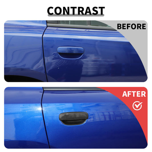 For 2011+ Dodge Charger Car Door Handles Outer Door Bowl Decor Cover Trim