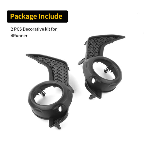 For 2014-2023 4Runner SR5/TRD Pro Front Fog Lamp Light Frame Trim Cover