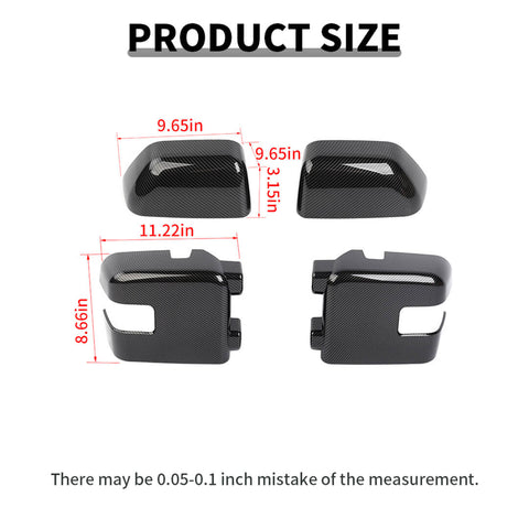 For 2017-2023 Ford F250/F350/F450/F550 Full Rearview Mirror Shell Towing Trim Cover