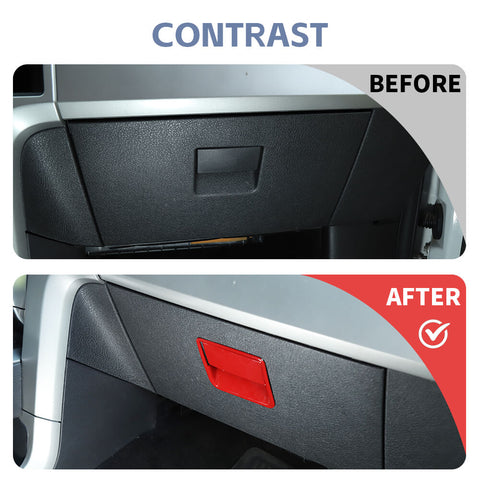 For 2009-2014 Ford F150 Raptor Co-pilot Storage Box Handle Decoration Cover Trim