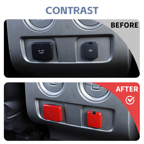 For 2009-2014 Ford F150 Raptor Rear Power Supply Socket Cover Trim