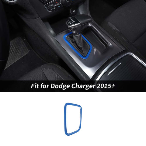 Gear Shifter Trim Cover Frame Bezel For Dodge Charger 2015+ Accessories | CheroCar