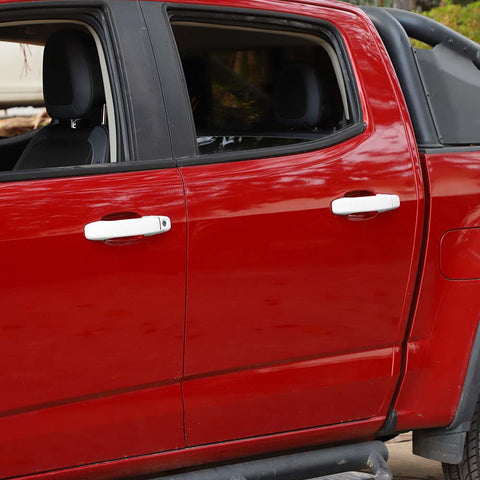 Door Handle Shell Trims Cover Bezel For Chevy Colorado 2014+ Accessories | CheroCar